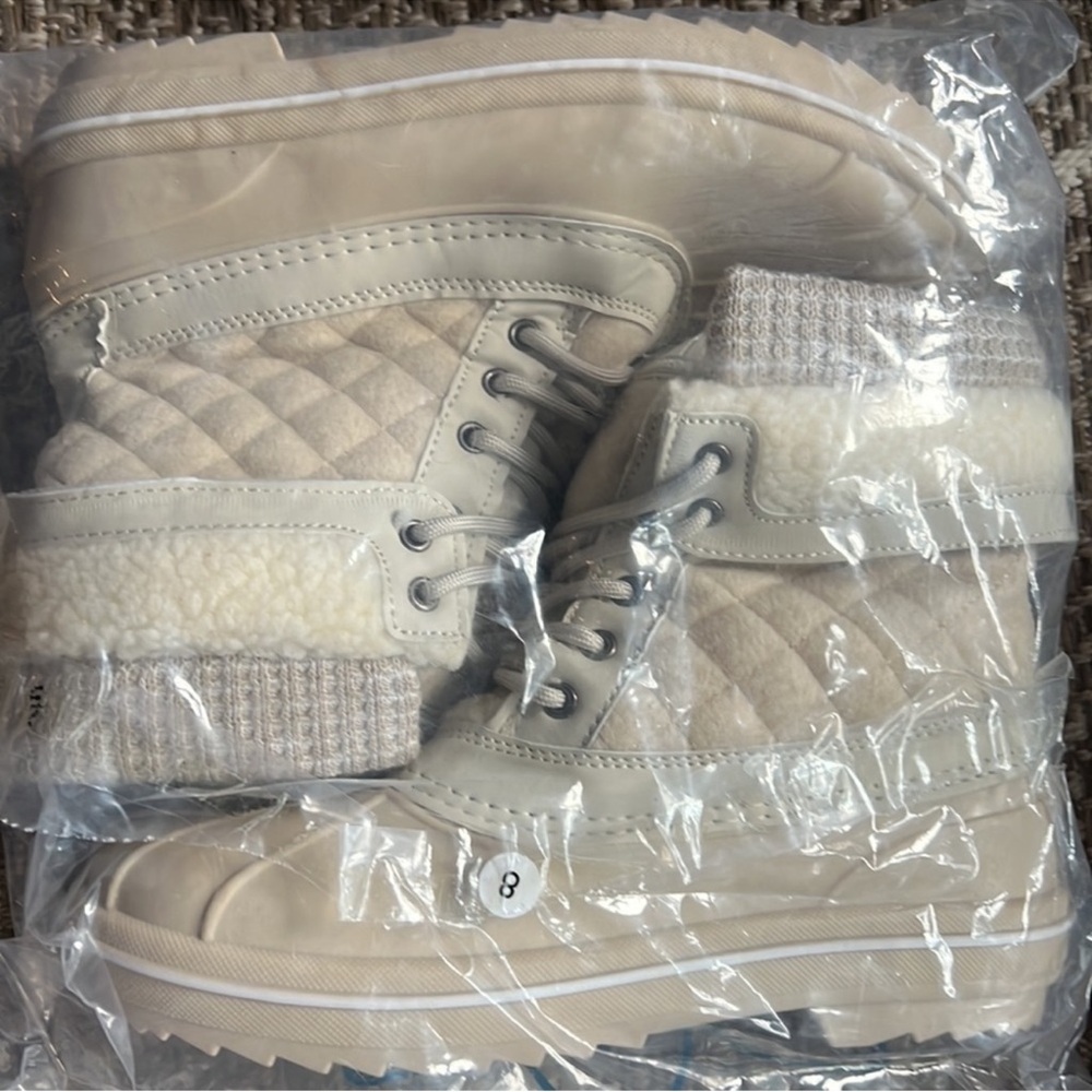 Mishansha Snow Boots Mid-Calf Waterproof Winter Boot